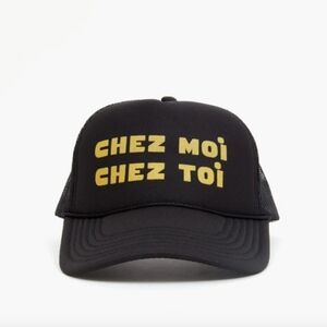 Clare V Chez Moi Chez Toi Black Cap